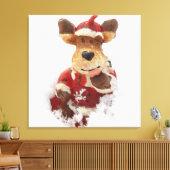 Kerstmis 08 canvas afdruk (Insitu (Woonkamer))