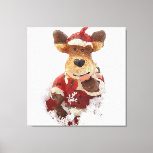 Kerstmis 08 canvas afdruk (Voorkant)