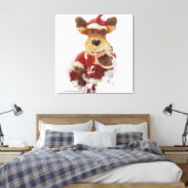 Kerstmis 08 canvas afdruk (Insitu (Slaapkamer))