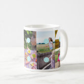 Kerstmis 10 Foto's Collage Mok (Voorkant rechts)