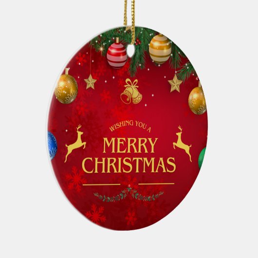 Kerstmis 10 keramisch ornament (Rechts)