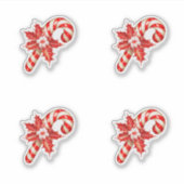 Kerstmis 10 sticker (Voorkant)