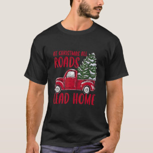 Kerstmis 1224 Kerstboom Heilige Nacht Kerstman T-shirt
