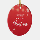 Kerstmis 12 keramisch ornament (Rechts)