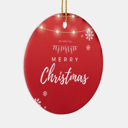 Kerstmis 12 keramisch ornament (Rechts)