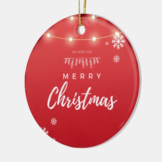 Kerstmis 12 keramisch ornament (Links)