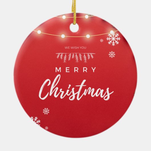 Kerstmis 12 keramisch ornament (Achterkant)