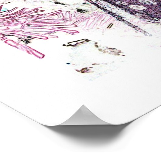 Kerstmis, 12x16 poster (Hoek)