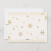 Kerstmis 13 feestdagenkaart (Achterkant)