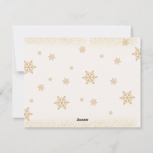 Kerstmis 13 feestdagenkaart (Achterkant)