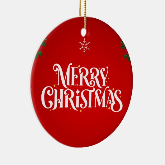 Kerstmis 13 keramisch ornament (Rechts)
