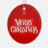 Kerstmis 13 keramisch ornament (Links)