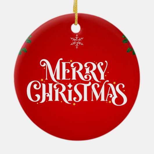 Kerstmis 13 keramisch ornament (Achterkant)