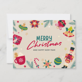 Kerstmis 14 feestdagenkaart