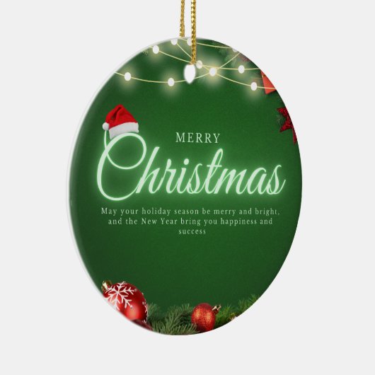 Kerstmis 14 keramisch ornament (Rechts)