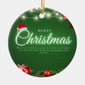 Kerstmis 14 keramisch ornament (Voorkant)