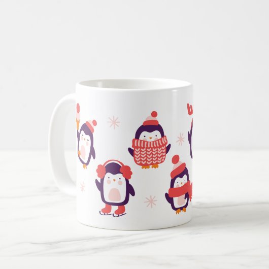 Kerstmis 14 koffiemok (Voorkant links)