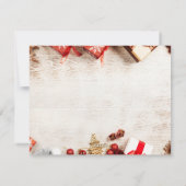 Kerstmis 15 feestdagenkaart (Achterkant)