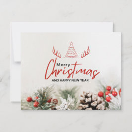 Kerstmis 16 feestdagenkaart