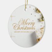 Kerstmis 16 keramisch ornament (Links)