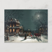 Kerstmis 1880 feestdagenkaart (Voorkant)