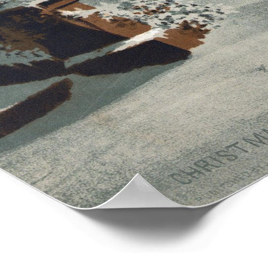 Kerstmis 1880 poster (Hoek)