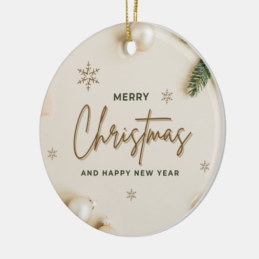 Kerstmis 18 keramisch ornament (Links)