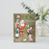 Kerstmis 1901 van het Hoesje van het Tijdschrift Feestdagenkaart (Staand voorkant)