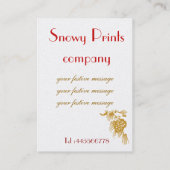  Kerstmis 1902 Visitekaartje (Achterkant)