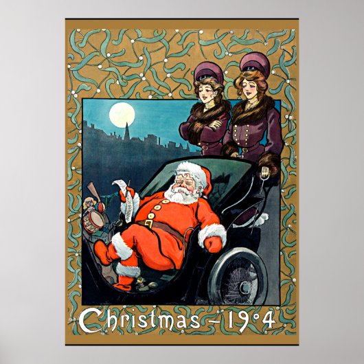 Kerstmis 1904, oude kerstcadeautjes poster (Voorkant)