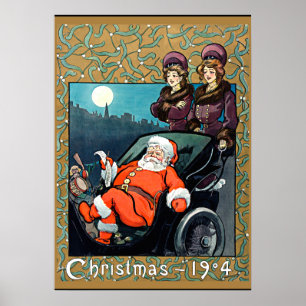 Kerstmis 1904, oude kerstcadeautjes poster