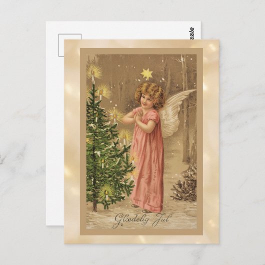  Kerstmis 1910 Briefkaart (Voorkant / Achterkant)