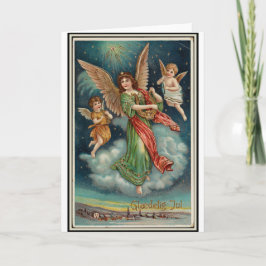 Kerstmis 1913 Noors Kaart