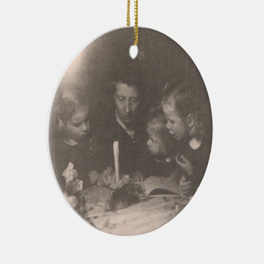 Kerstmis 1946 - Versiering Keramisch Ornament (Rechts)