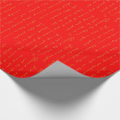 Kerstmis 1 cadeaupapier (Hoek)