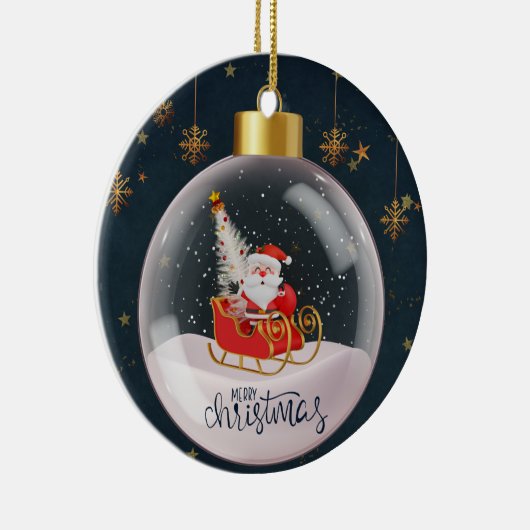 Kerstmis 1 keramisch ornament (Rechts)