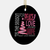 Kerstmis 1 keramisch ornament (Rechts)