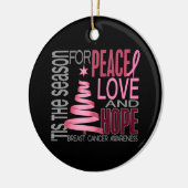 Kerstmis 1 keramisch ornament (Links)