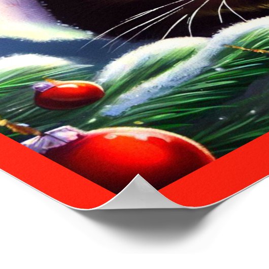 Kerstmis 1 poster (Hoek)