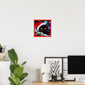 Kerstmis 1 poster (Thuiskantoor)
