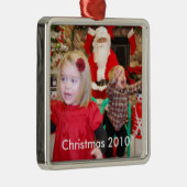 Kerstmis 2010 metalen ornament (Rechts)