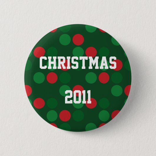 Kerstmis 2011 Button (Voorkant)