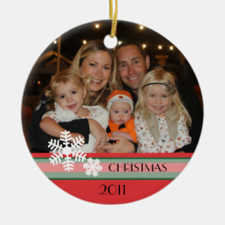 Kerstmis 2011 keramisch ornament