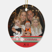 Kerstmis 2011 keramisch ornament (Links)