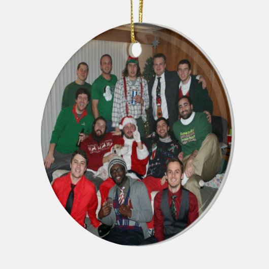 Kerstmis 2011 keramisch ornament (Links)