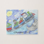 Kerstmis 2011, Midnight Santa Legpuzzel (Horizontaal)