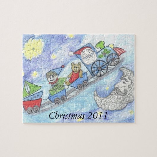 Kerstmis 2011, Midnight Santa Legpuzzel (Horizontaal)