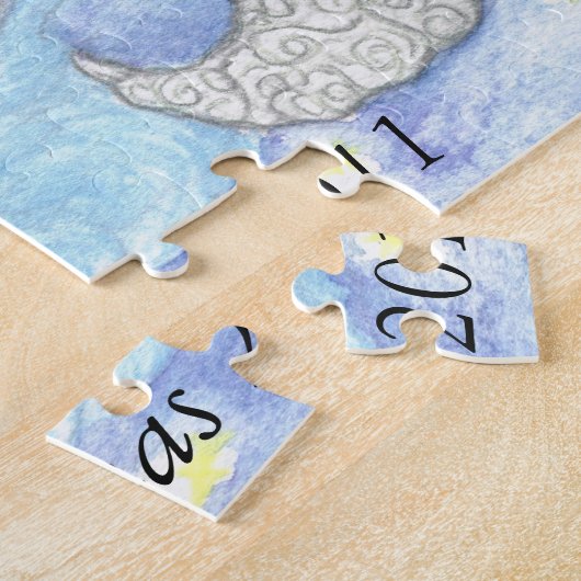 Kerstmis 2011, Midnight Santa Legpuzzel (Zijkant)