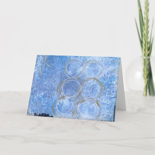 Kerstmis 2012 feestdagen kaart (Voorkant)