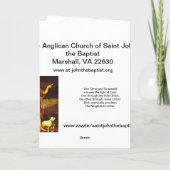 Kerstmis 2012 feestdagen kaart (Achterkant)